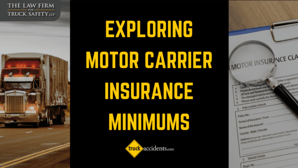 An Overview of Trucking Insurance Minimums