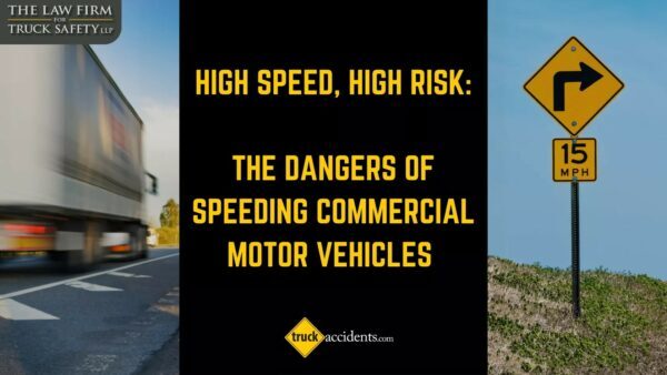 The Critical Impact of Speeding on Trucking Safety: A Data-Driven Analysis